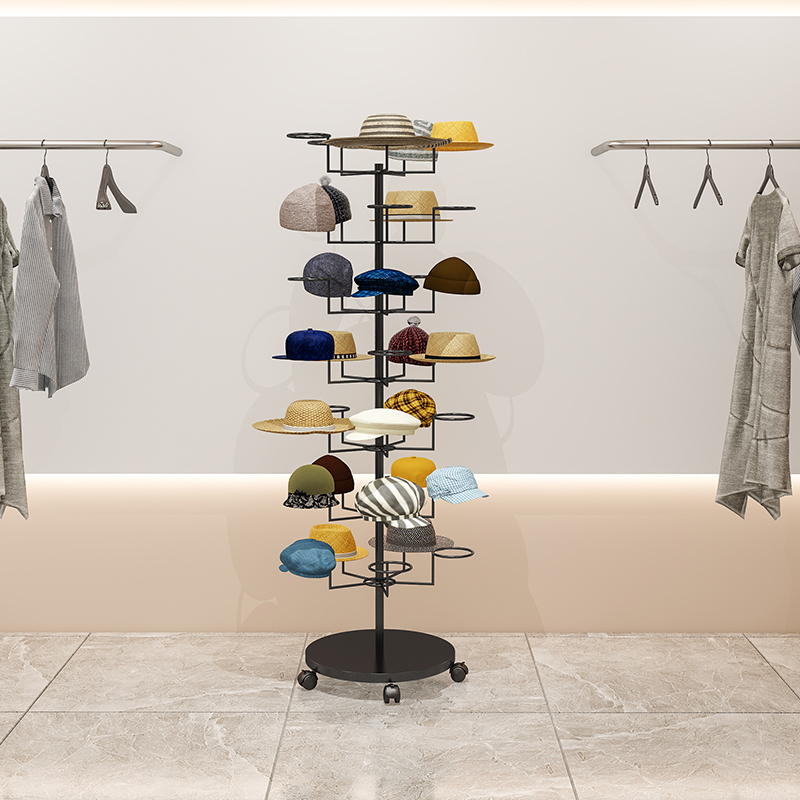 #Hat display rackFloor-to-ceil - đánh giá và giá Baby Clothing Hanging Rack