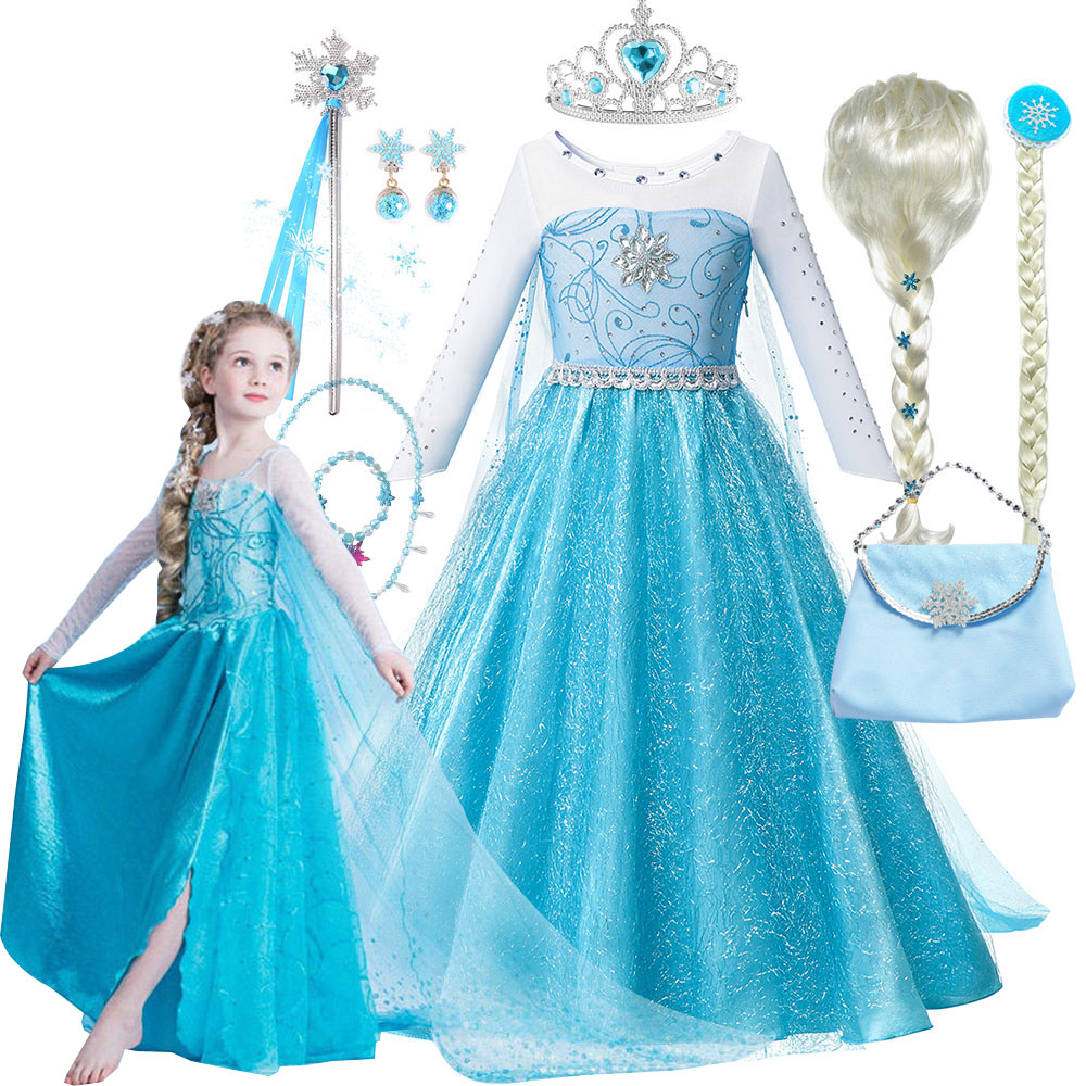 Baby Girl Princess Elsa Costum - đánh giá và giá Baby Clothing Dresser