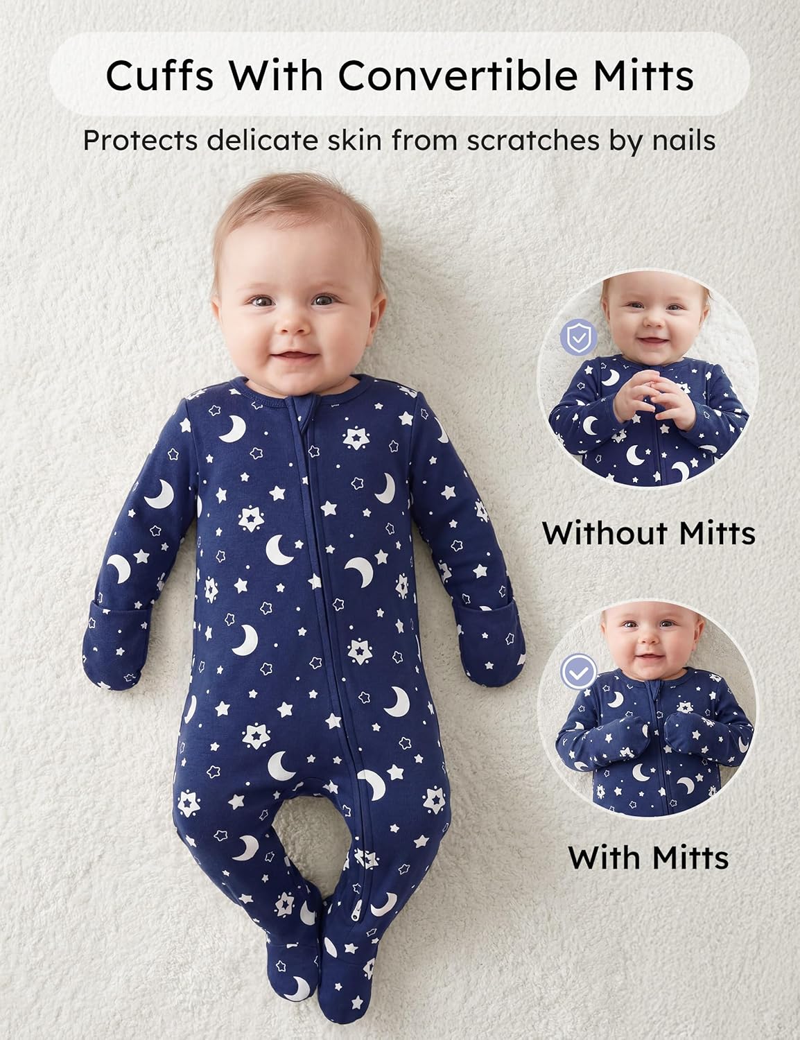 Baby Pajamas 100% Organic Cott - đánh giá và giá Baby Clothing Organic