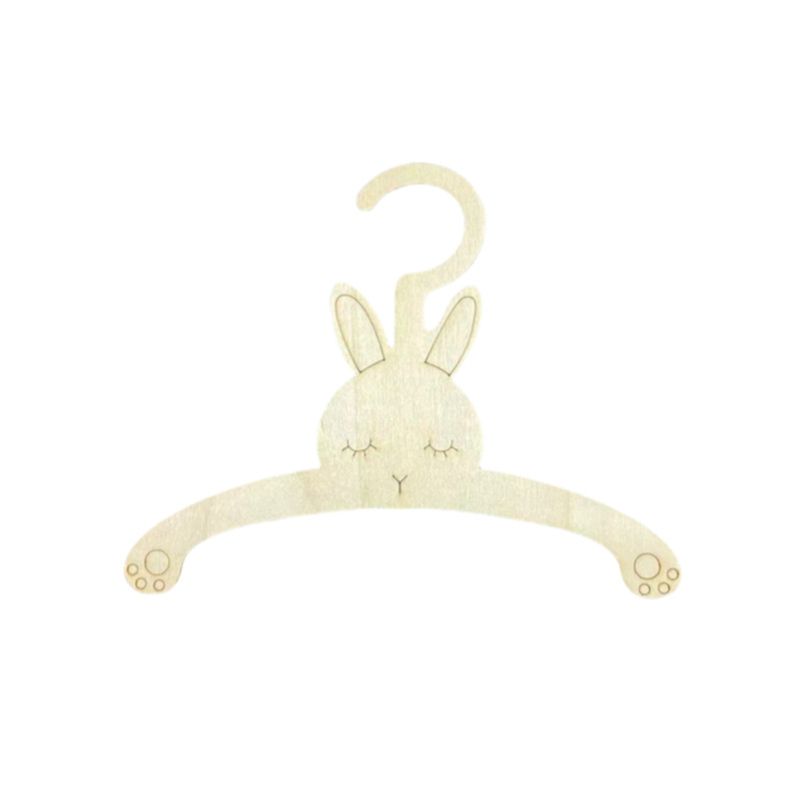 20PCS Cute Wooden Clothes Hang - đánh giá và giá Baby Clothing Hanging Rack