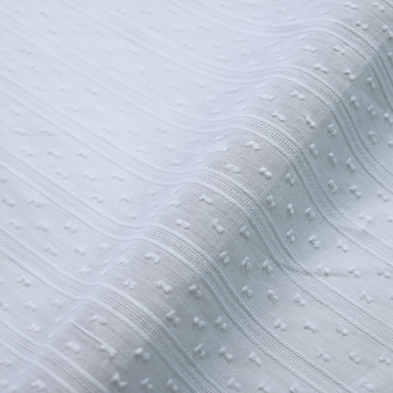 50cm*147cm White Cotton Jacqua - đánh giá và giá Baby Clothing Organic